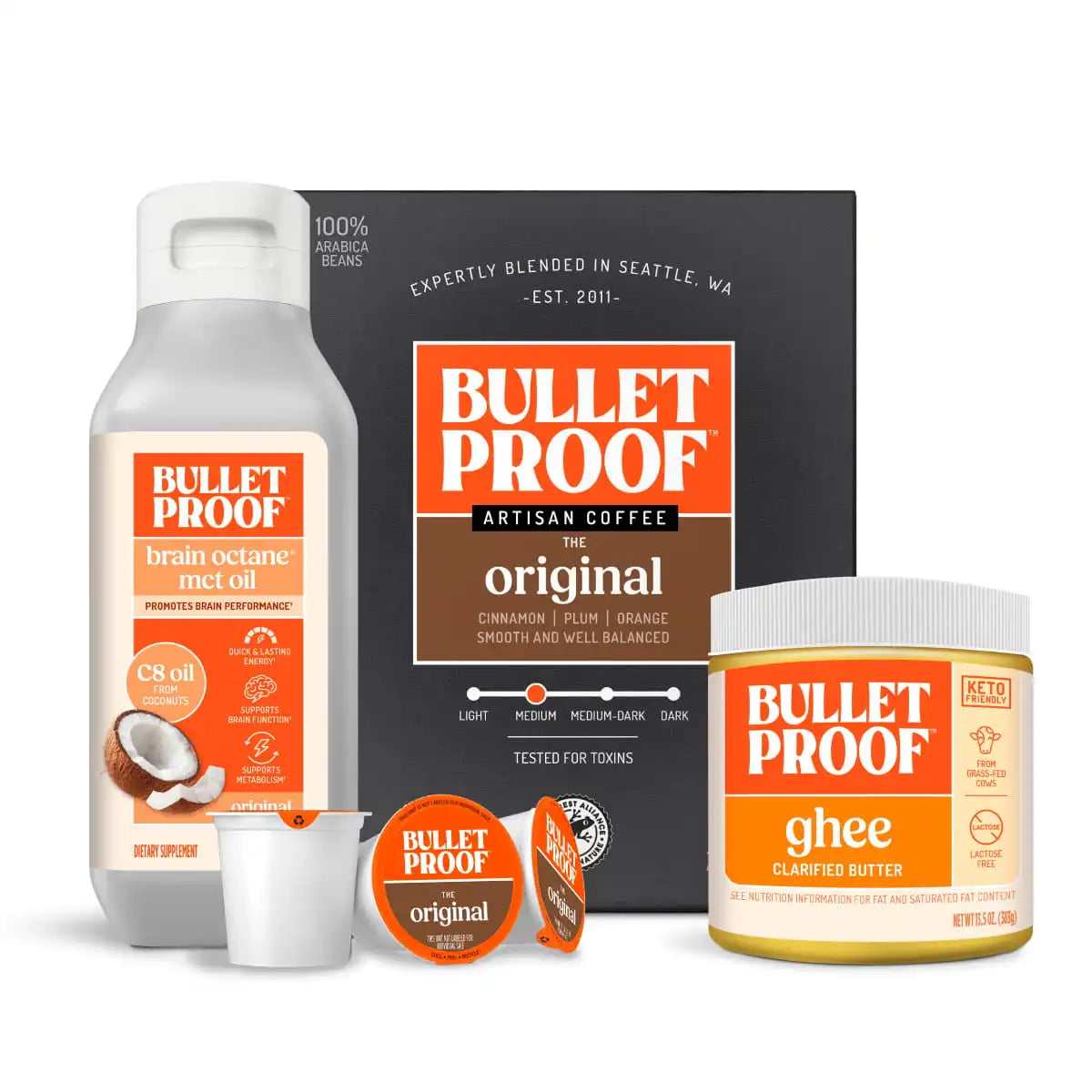 Bulletproof™ Coffee Kit, Coffee Pods