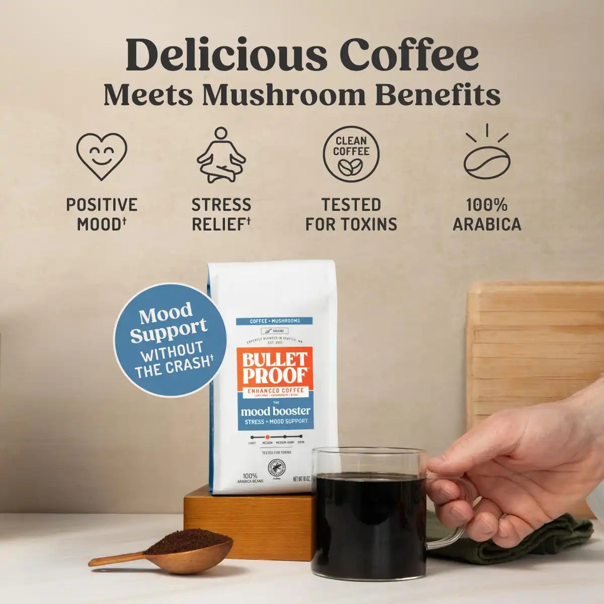 The Mood Booster Ground Coffee