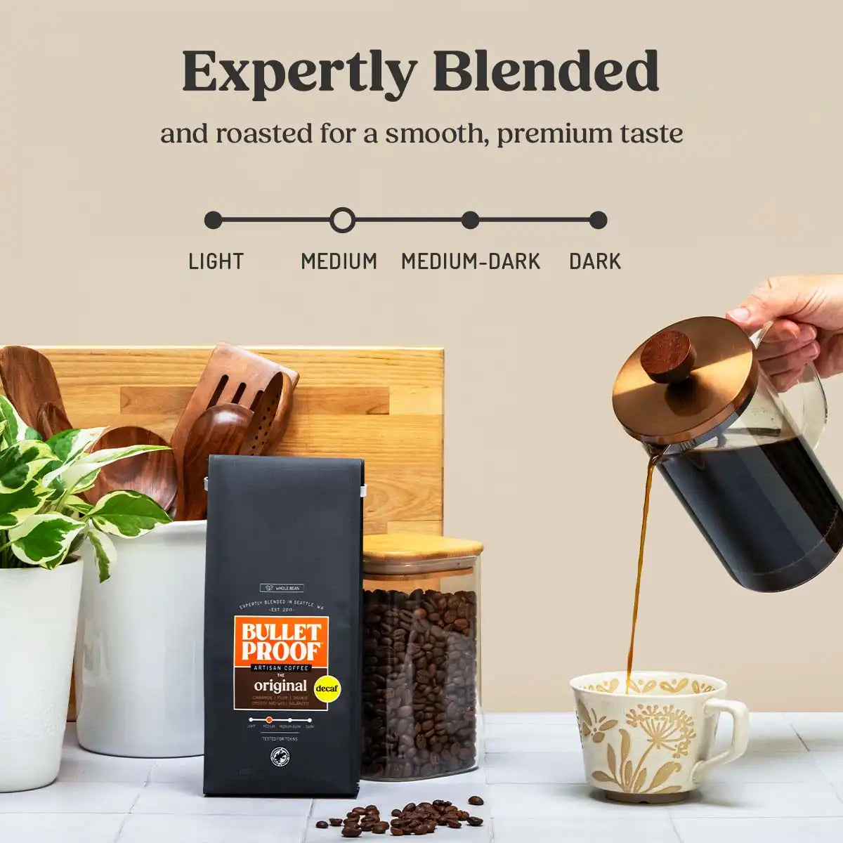 Bulletproof™ Original Decaf Ground Coffee, 3 pack