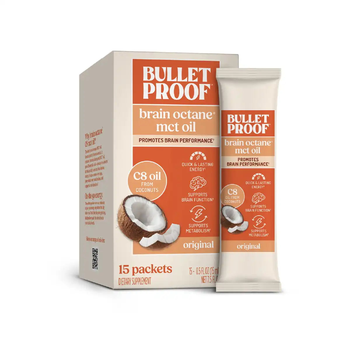 Brain Octane® C8 MCT Oil Packets