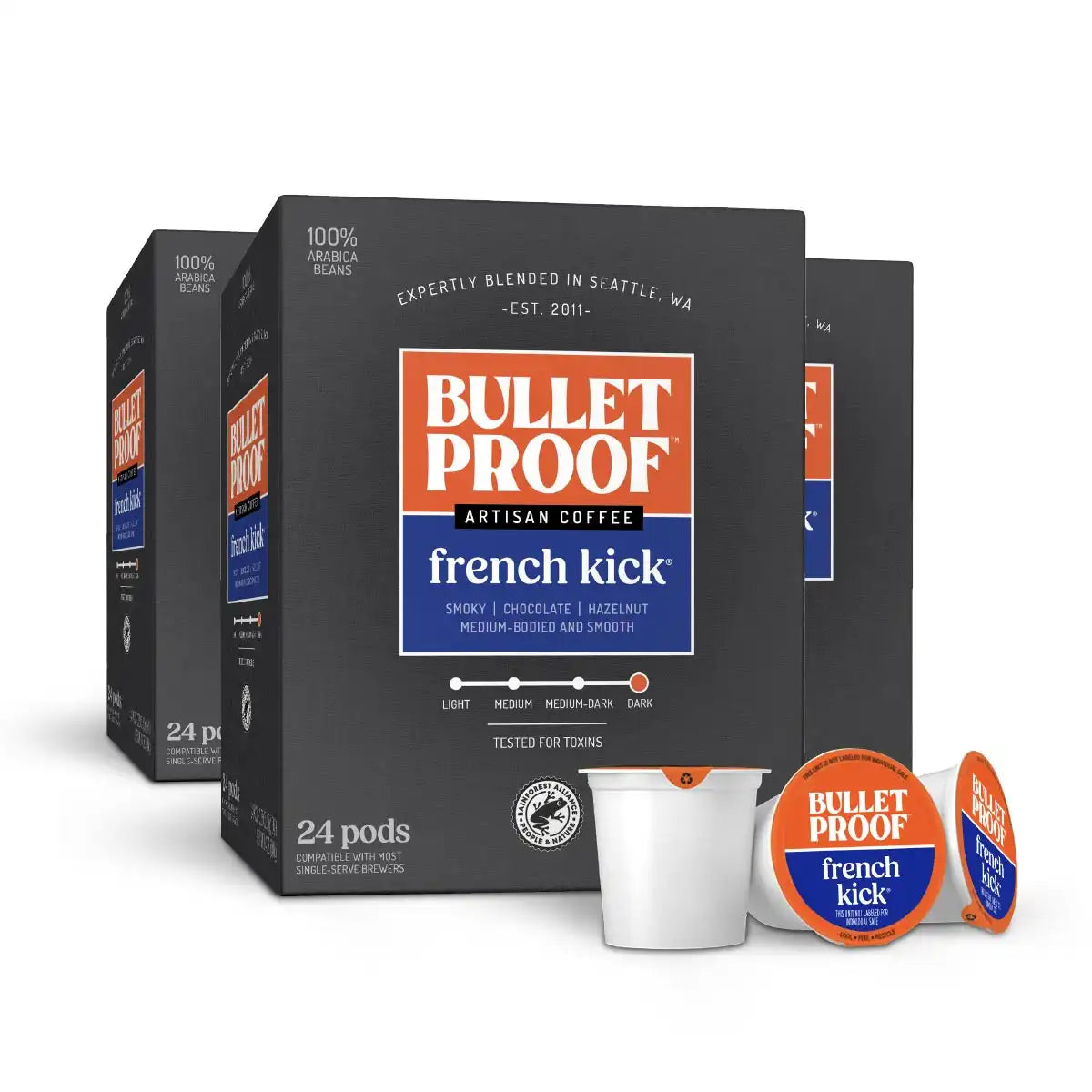 French Kick® Coffee Pods, 3 pack